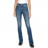 Replay Jeans Zampa New Luz Flare Blu Donna