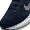 Nike Air Winflo 10 College Navy Metallic Argento - Scarpe Running Uomo