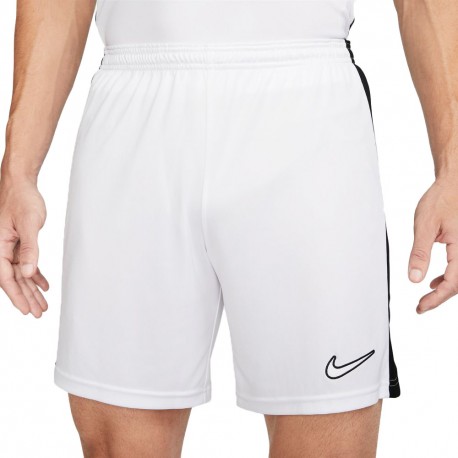 Nike Pantaloncini Calcio Academy23 Bianco Nero Uomo