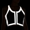 Nike Crop Top Running Dvs Reflective Nero Donna