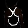 Nike Crop Top Running Dvs Reflective Nero Donna