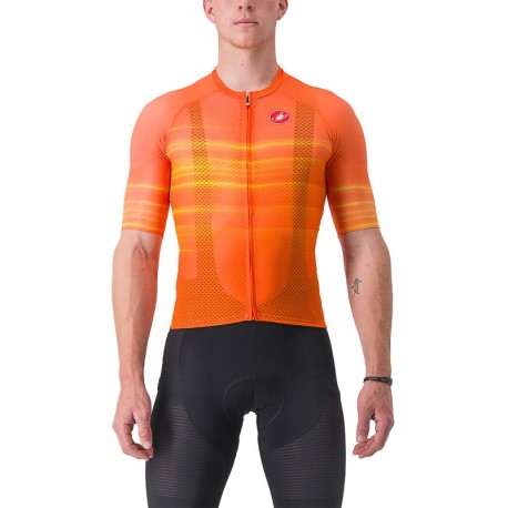 Castelli Maglia Ciclismo Climber'S 3.0 Sl 2 Brillant Orange Uomo