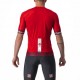 Castelli Maglia Ciclismo Entrata Vi Red/Bordeaux Uomo