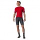 Castelli Maglia Ciclismo Entrata Vi Red/Bordeaux Uomo