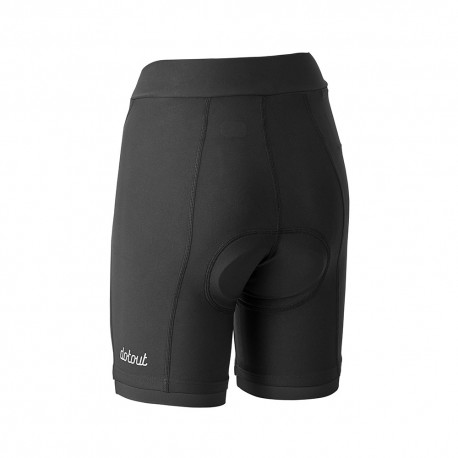 Dotout Pantaloncini Ciclismo Donna Instinct Black-Black Donna