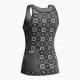 Dotout Top Ciclismo Donna Check Black Donna