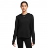 Nike Maglia Running Ml Element Crew Nero Donna