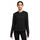 Nike Maglia Running Ml Element Crew Nero Donna