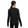 Nike Maglia Running Ml Element Crew Nero Donna