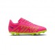 Nike Mercurial Vapor 15 Club Fg Mg Fucsia Lime - Scarpe Da Calcio Bambino