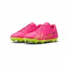 Nike Mercurial Vapor 15 Club Fg Mg Fucsia Lime - Scarpe Da Calcio Bambino