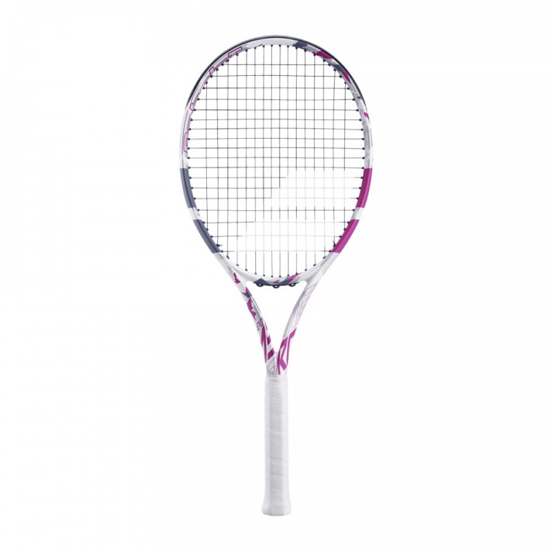 Babolat Racchetta Tennis Evo Aero Bianco Grigio Rosa Uomo