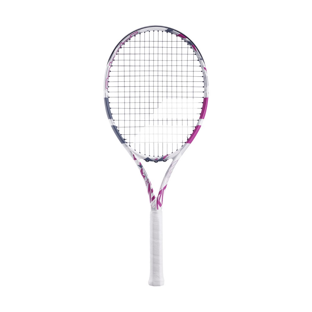 babolat racchetta tennis evo aero bianco grigio rosa l2 uomo