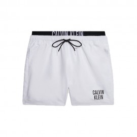 Calvin Klein Costume Boxer Elastico Parlato Bianco 4Uomo