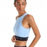 Diadora Reggiseno Sportivo Be One Blue Donna