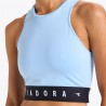 Diadora Reggiseno Sportivo Be One Blue Donna