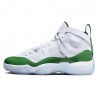 Nike Jumpman Two Trey Bianco Verde - Scarpe Basket Uomo