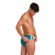 Arena Costume Intero Piscina Slip Icons Solid Ottanio Bianco Uomo