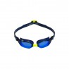 Aqua Sphere Occhialini Nuoto Sr Xceed Mirror Lens Navy Uomo