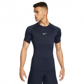 Nike Maglietta Palestra Comp Blu Uomo