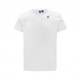 K-Way T-Shirt Edouard Bianco Uomo