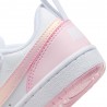 Nike Court Borough Low Recraft Ps Bianco Rosa - Scarpe Ginnastica Bambina