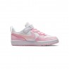 Nike Court Borough Low Recraft Ps Bianco Rosa - Scarpe Ginnastica Bambina