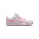 Nike Court Borough Low Recraft Ps Bianco Rosa - Scarpe Ginnastica Bambina