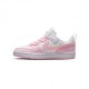 Nike Court Borough Low Recraft Ps Bianco Rosa - Scarpe Ginnastica Bambina