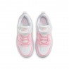 Nike Court Borough Low Recraft Ps Bianco Rosa - Scarpe Ginnastica Bambina