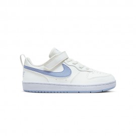 Nike Court Borough Low Recraft Ps Bianco Lilla - Scarpe Ginnastica Bambina