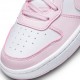 Nike Court Borough Low Recraft Gs Bianco Rosa - Scarpe Ginnastica Bambina