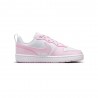 Nike Court Borough Low Recraft Gs Bianco Rosa - Scarpe Ginnastica Bambina