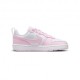 Nike Court Borough Low Recraft Gs Bianco Rosa - Scarpe Ginnastica Bambina