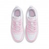 Nike Court Borough Low Recraft Gs Bianco Rosa - Scarpe Ginnastica Bambina