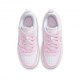 Nike Court Borough Low Recraft Gs Bianco Rosa - Scarpe Ginnastica Bambina