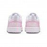 Nike Court Borough Low Recraft Gs Bianco Rosa - Scarpe Ginnastica Bambina