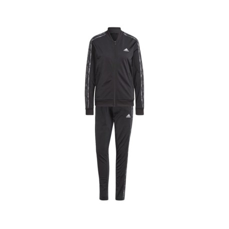 ADIDAS Tuta Sportiva Full Zip Con Cappuccio Nero Donna