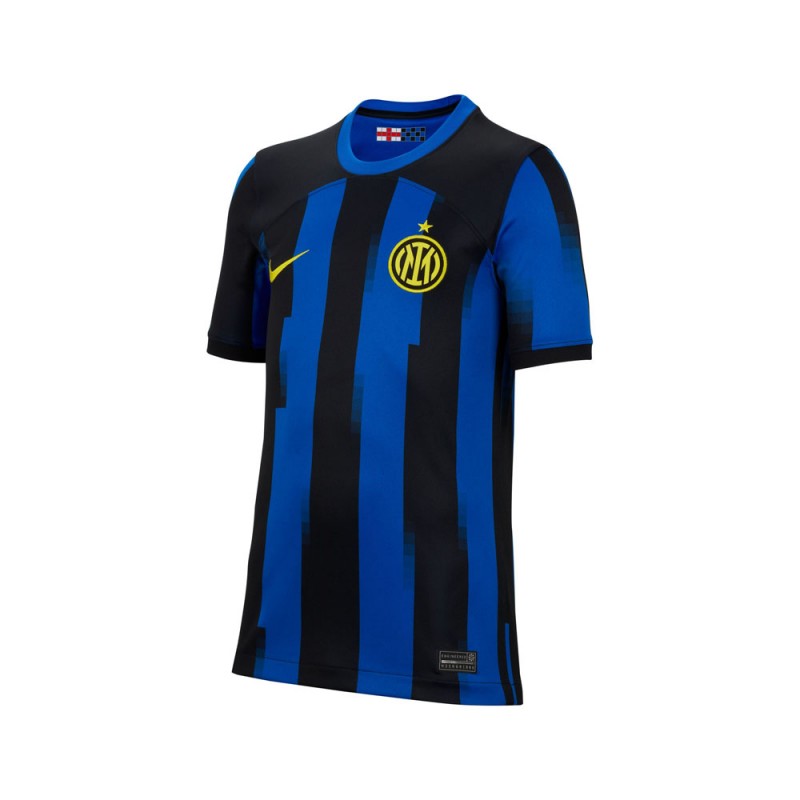 Nike Maglia Calcio Inter 23/24 Home Blu Nero Giallo Bambino - Acquista  online su Sportland