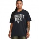 Under Armour Maglietta Palestra The Rock Nero Donna