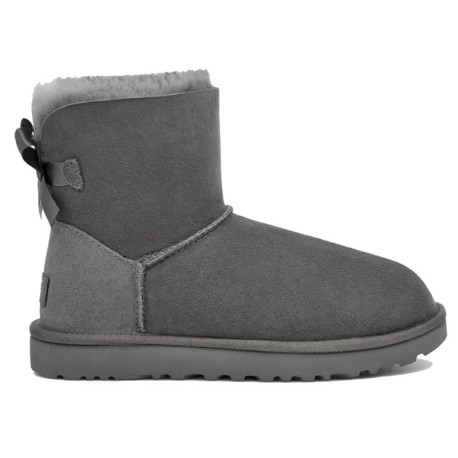 Ugg Mini Bailey Bow Ii Grigio - Stivaletti Donna