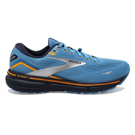 Brooks Ghost 15 GORE TEX Blu Arancio Scarpe Running Uomo Acquista online su Sportland