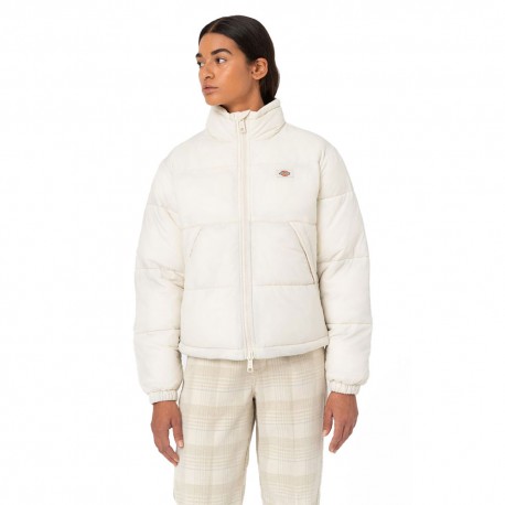 Dickies Giubbotto Alatna Bianco Donna