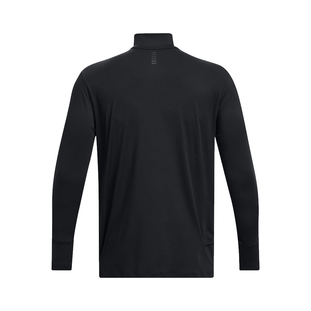 Under Armour Maglia Running Qualifier Run 1 4 Zip Nero Reflective