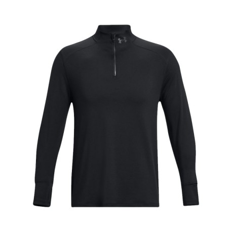 Under Armour Maglia Running Qualifier Run 1 4 Zip Nero Nero Reflective Uomo