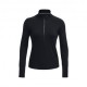 Under Armour Giacca Running Qualifier Run 1 2 Zip Nero Reflective Donna