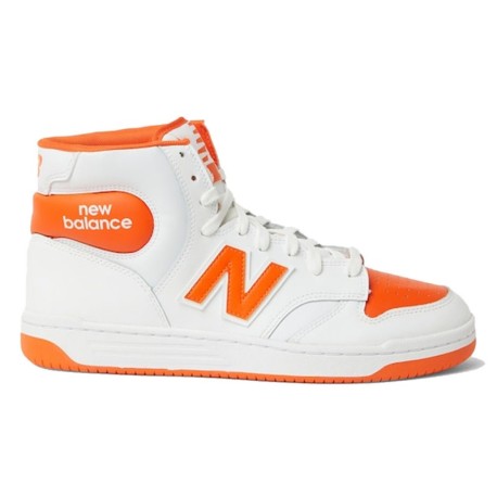 New Balance Bb 480 Hi Lea Bianco Arancio Sneakers Uomo Acquista online su Sportland