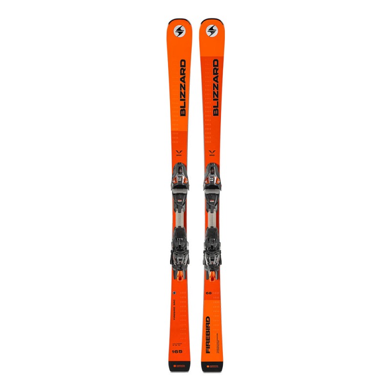 Blizzard Firebird Hrc+Pistonplate Nero Arancio - Sci Uomo