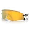 Oakley Occhiali Ciclismo Kato Pol Nero Prizm 24K Uomo