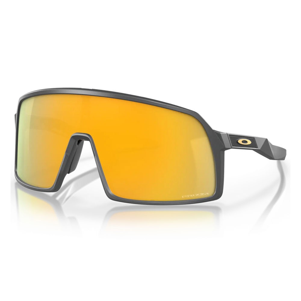 Image of Oakley Occhiali Ciclismo Sutro S Matte Carbon Prizm 24K Uomo TU068